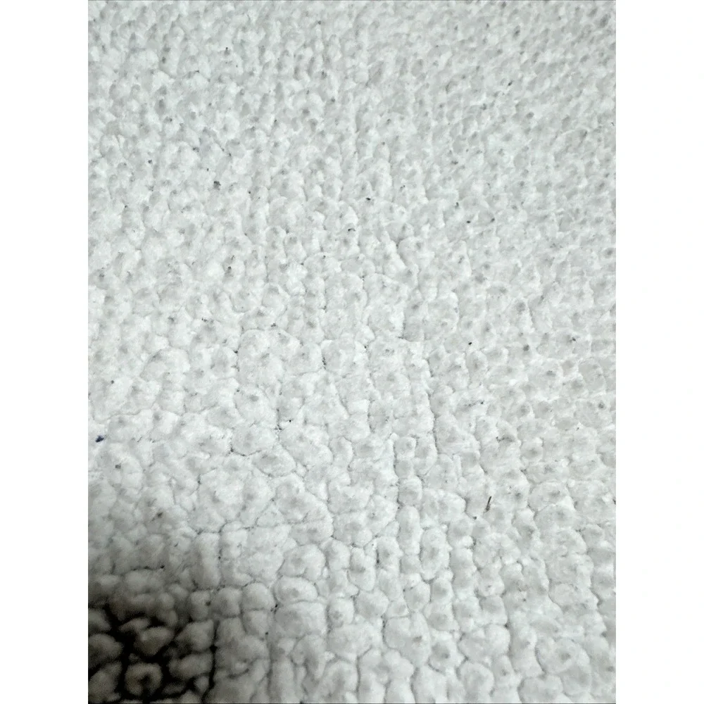 Circo Gray White Polka Dot Plush Baby Blanket Lovey Sherpa Back 40 x 30